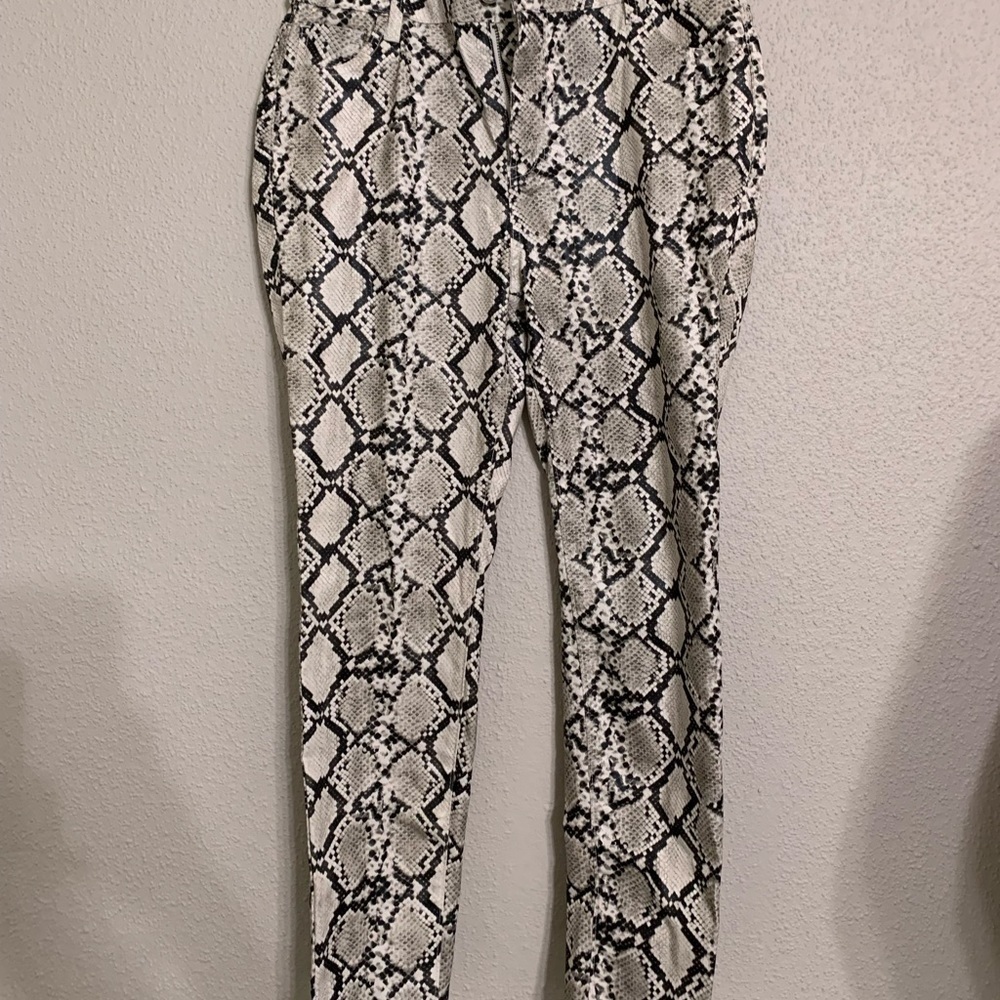 Hammer Jeans Snakeskin Print Size 15 - Picture 2 of 6